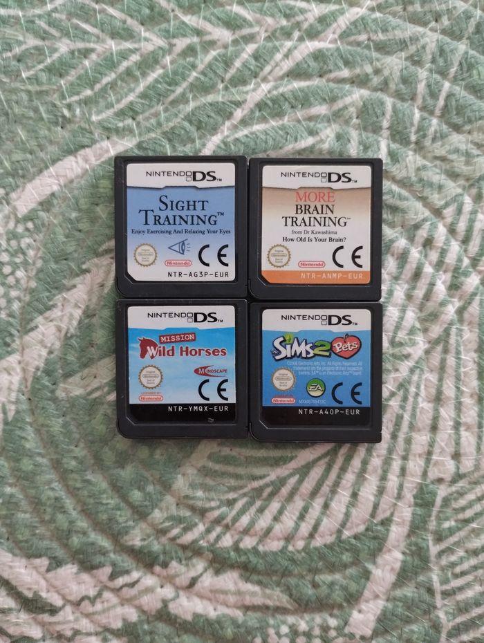 4 jeux de Nintendo DS