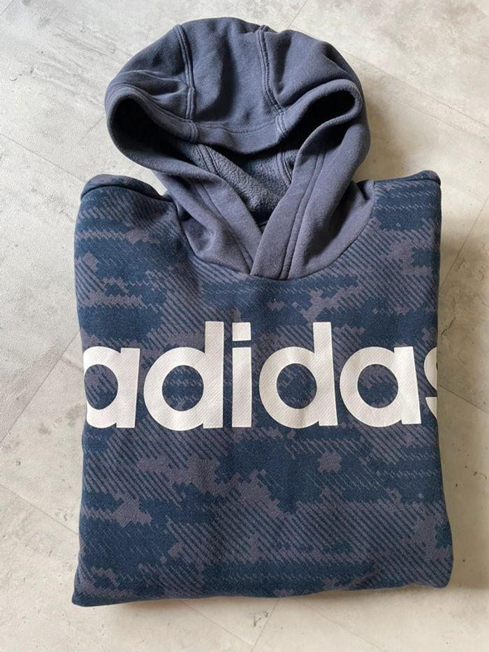 Sweat Adidas bleu - photo numéro 1