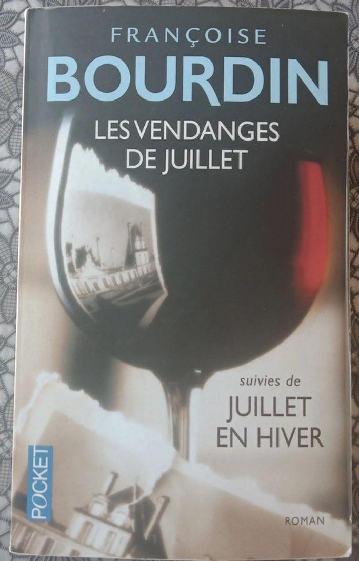 Livre Les vendanges de juillet - photo numéro 1