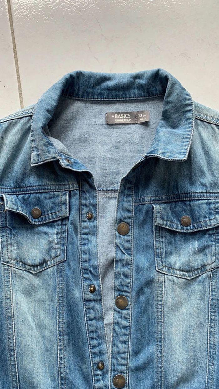 Veste jean 10 ans - photo numéro 3