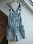 Salopette-short en jean