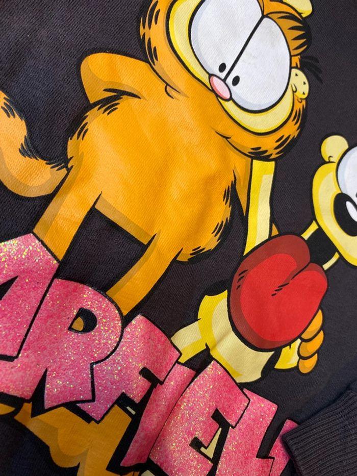 Sweat Garfield H&M taille 122-128 cm / 7ans - photo numéro 3