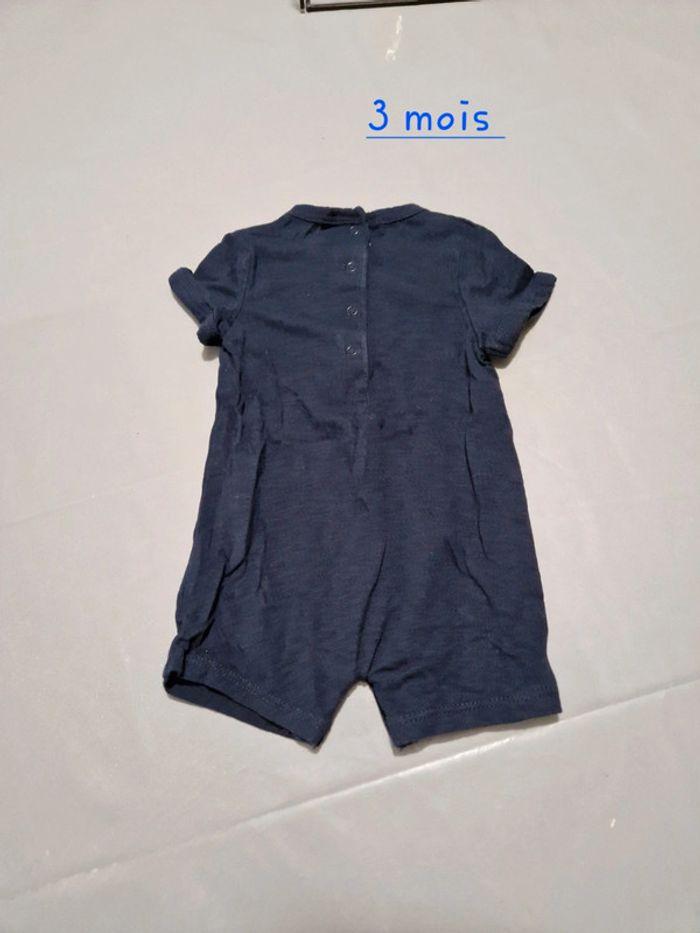 Lot de 3 combi short 3 mois - photo numéro 5