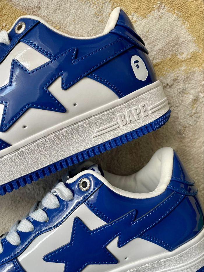 Baskets basses A Bathing Ape Bape Sta Low bleu foncé - photo numéro 17