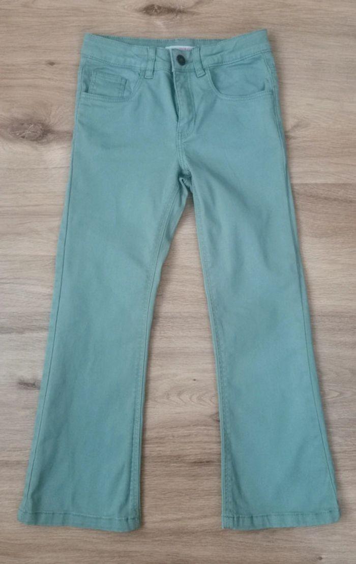 Pantalon vert d'eau Monoprix Kids - photo numéro 1