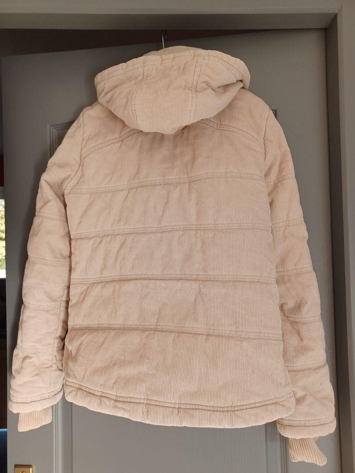 Manteau velours  à capuche - photo numéro 2