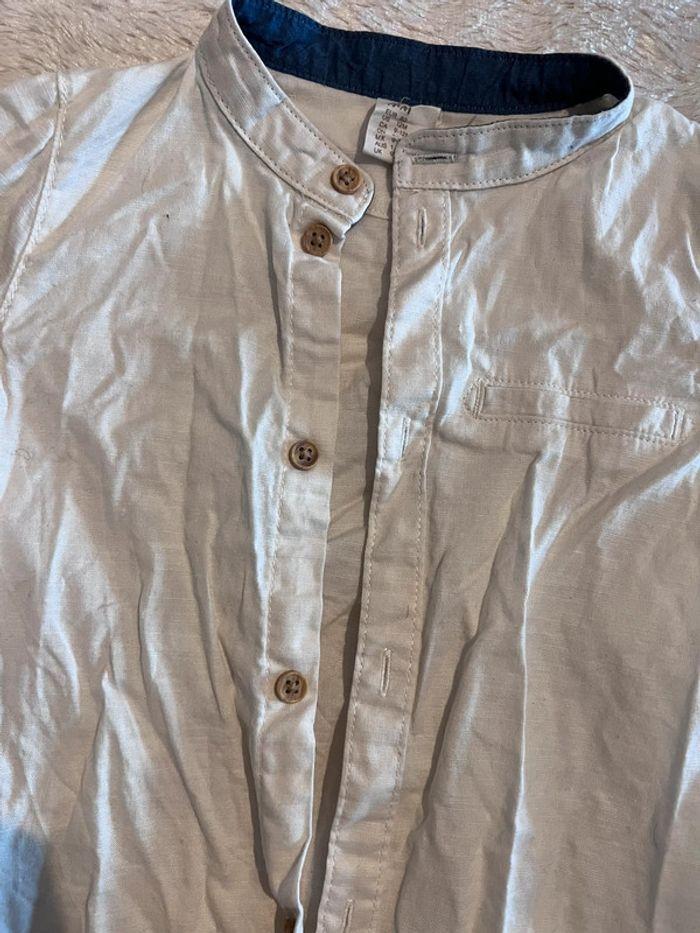 Chemise légère H&M taille 12 mois - photo numéro 2