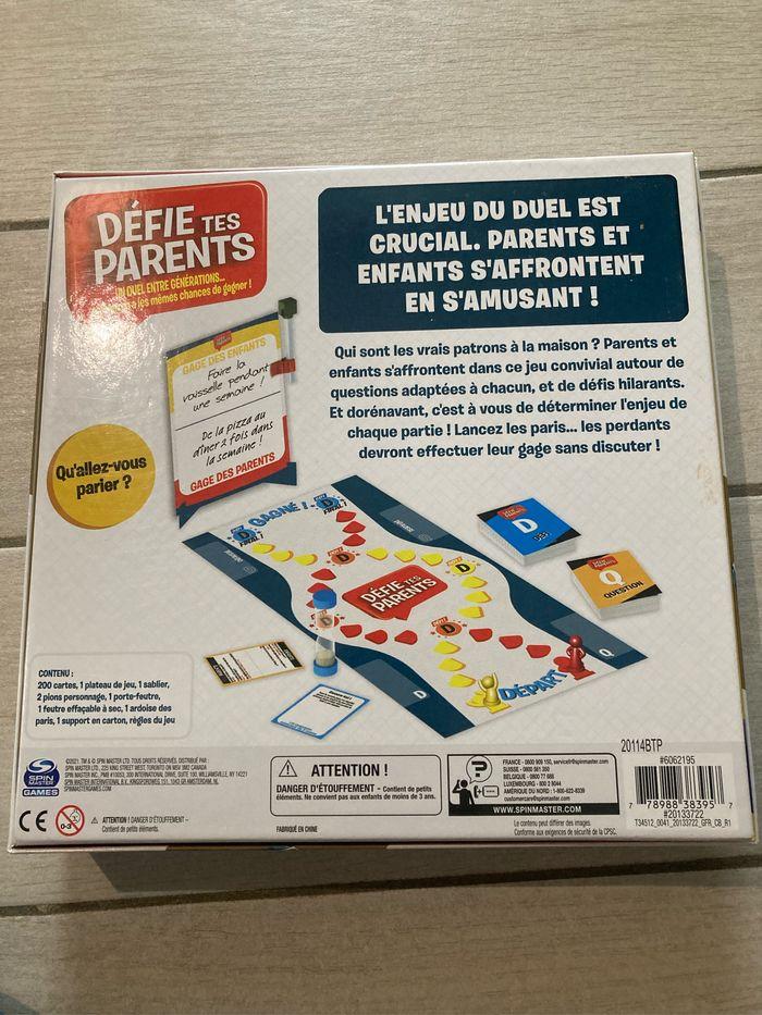 Jeu défie tes parents - photo numéro 2