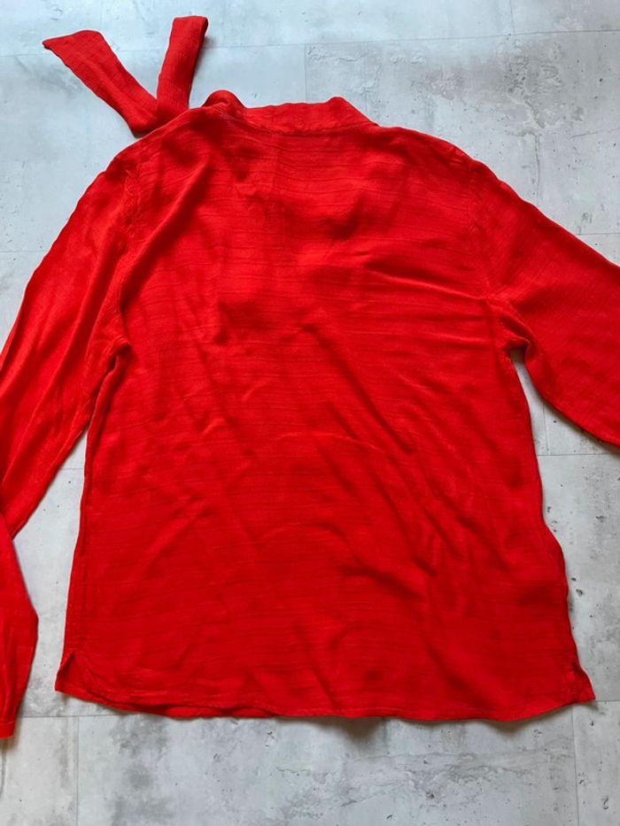 Chemise Promod rouge corail - photo numéro 6