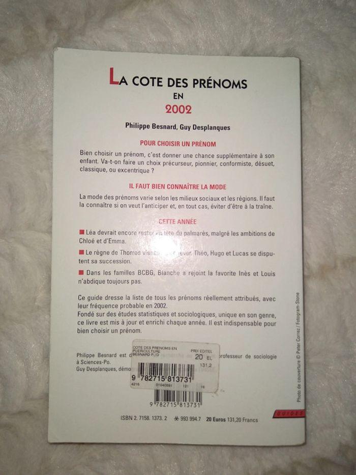 Livre prenom - photo numéro 2