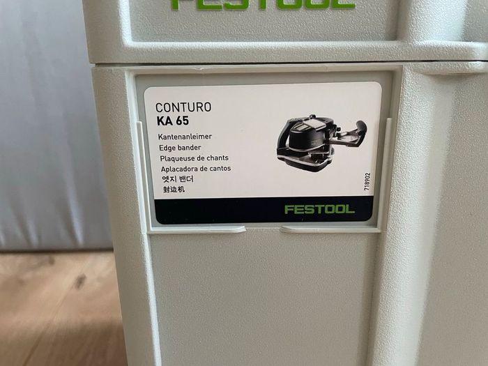 Plaqueuse de chants Festool Conturo KA 65-Plus - photo numéro 2