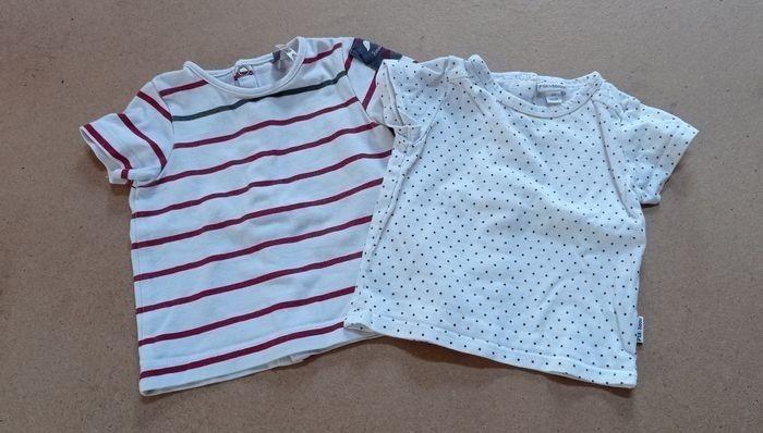 Lot de 2 tee-shirts manches courtes - photo numéro 1