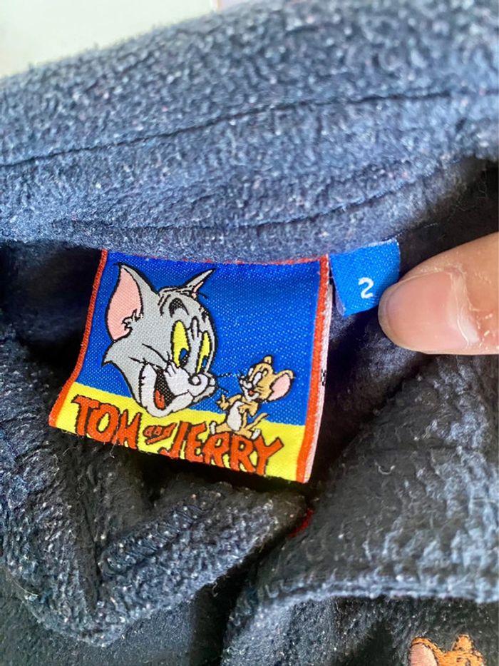 Chemise bleu marine Tom et Jerry taille 24 mois - photo numéro 4