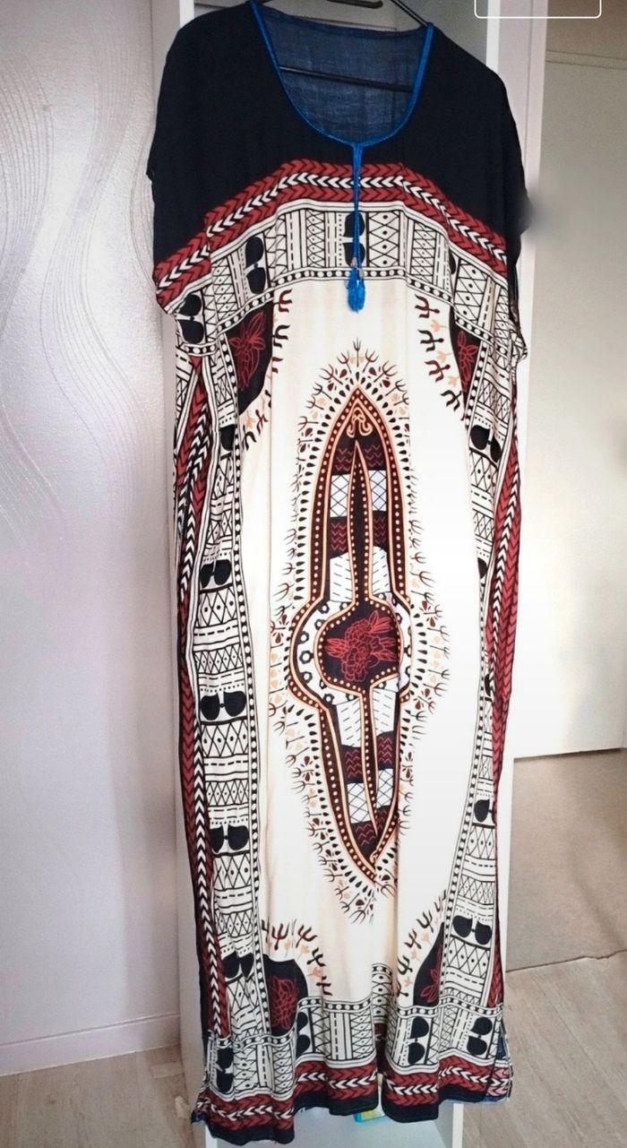 Gandoura Robe d'intérieur Maxi Abaya marocaine - photo numéro 5