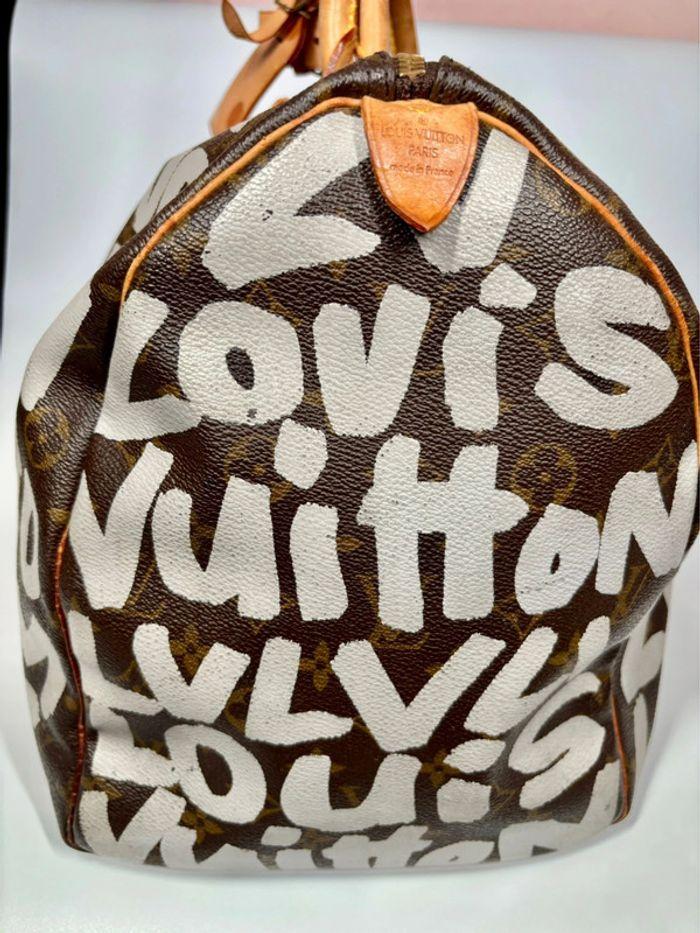 Louis Vuitton Vintage Édition Limitée Graffiti Keepall 50 - photo numéro 4