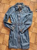 Robe zippée en jeans Primark T 32