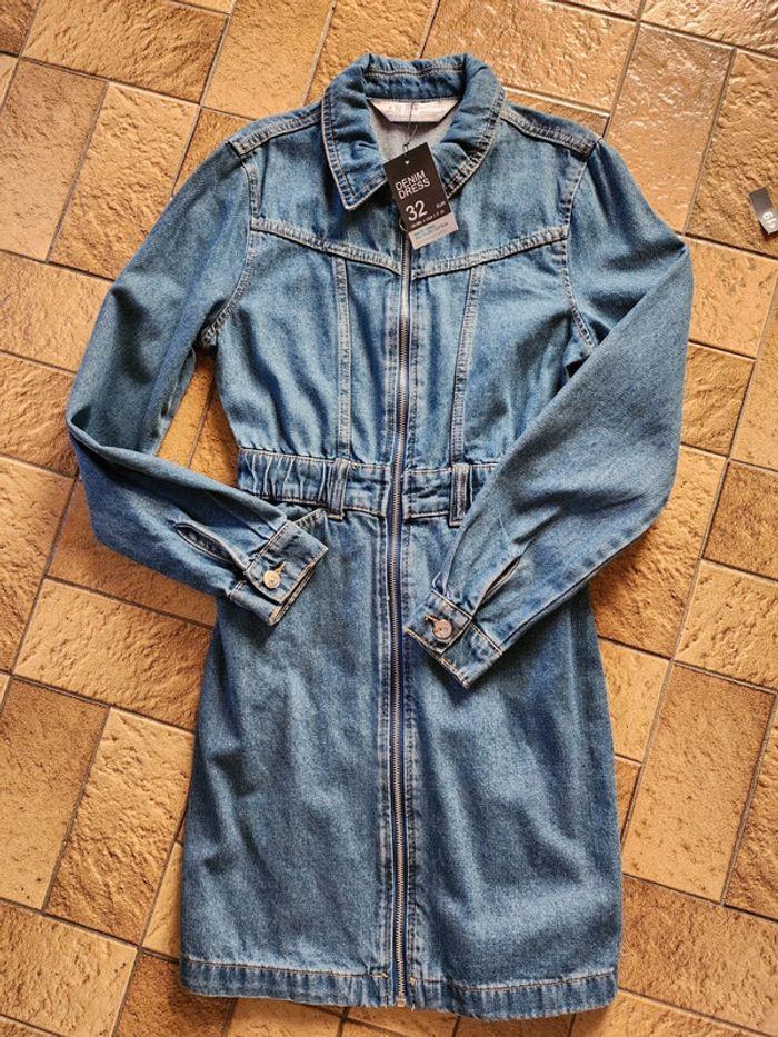 Robe zippée en jeans Primark T 32 - photo numéro 1