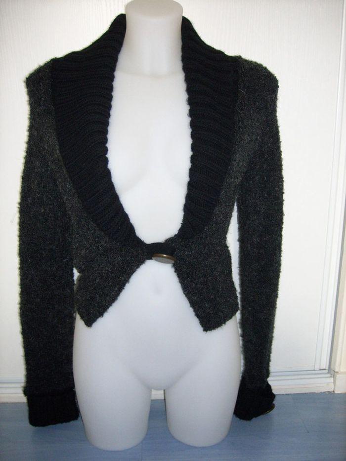 gilet gris et noir OGO taille 40/42