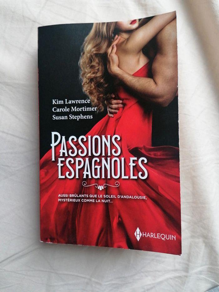 Livre passions espagnoles - photo numéro 1