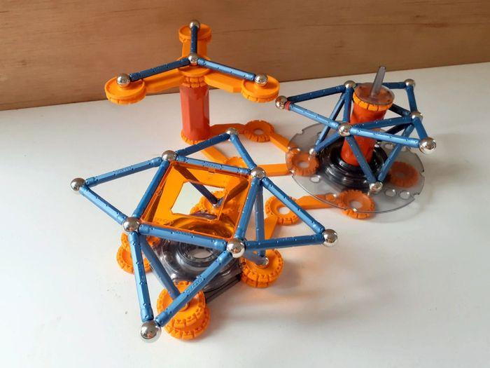 Geomag Mechanics 146 pièces avec boîte et notice - photo numéro 16