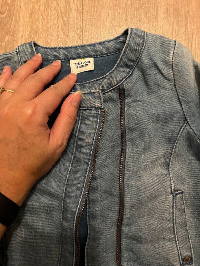 Veste en jean tape à l’œil 18 mois - photo numéro 2