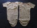 Lot de 2 bodies manches courtes Absorba