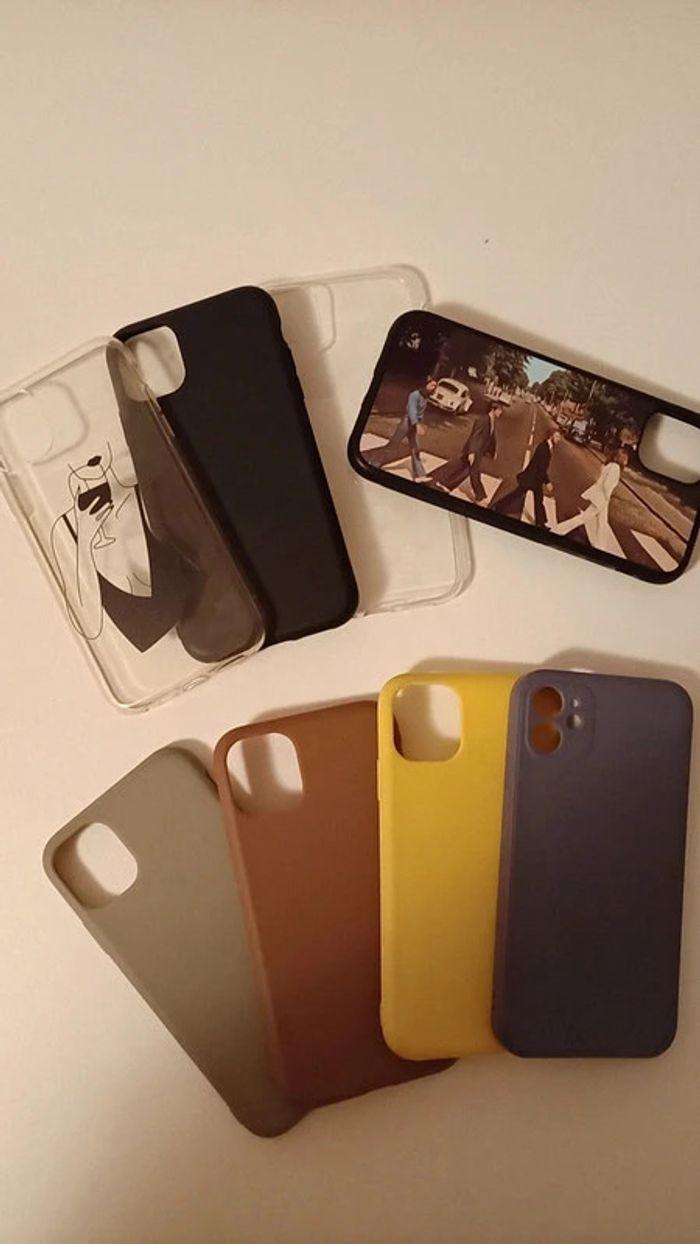 Lot de 8 Coques téléphone portable iPhone 11 - photo numéro 6