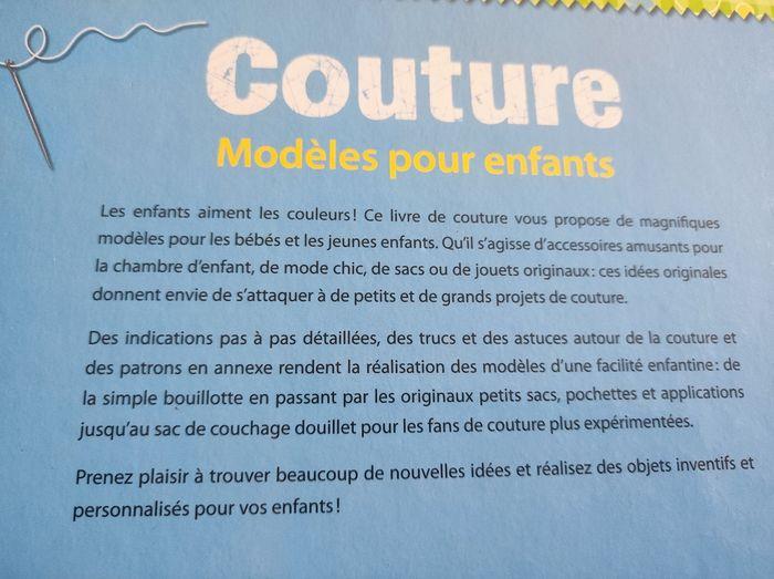 Couture modèles pour enfants - photo numéro 2