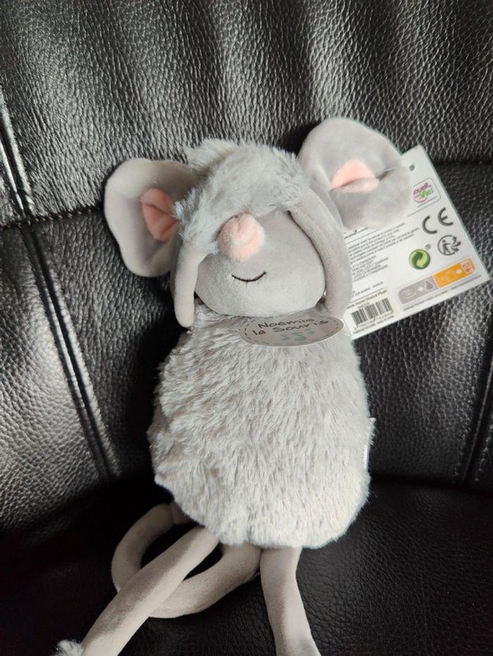 Doudou peluche musicale Noémie La Souris - photo numéro 2