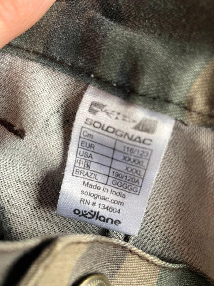 Pantalon ou pantacourt motif militaire taille 4xl - photo numéro 3