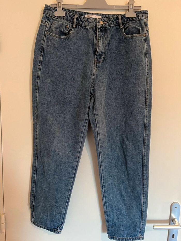 Jean Boyfriend bleu Zara taille 42 - photo numéro 1