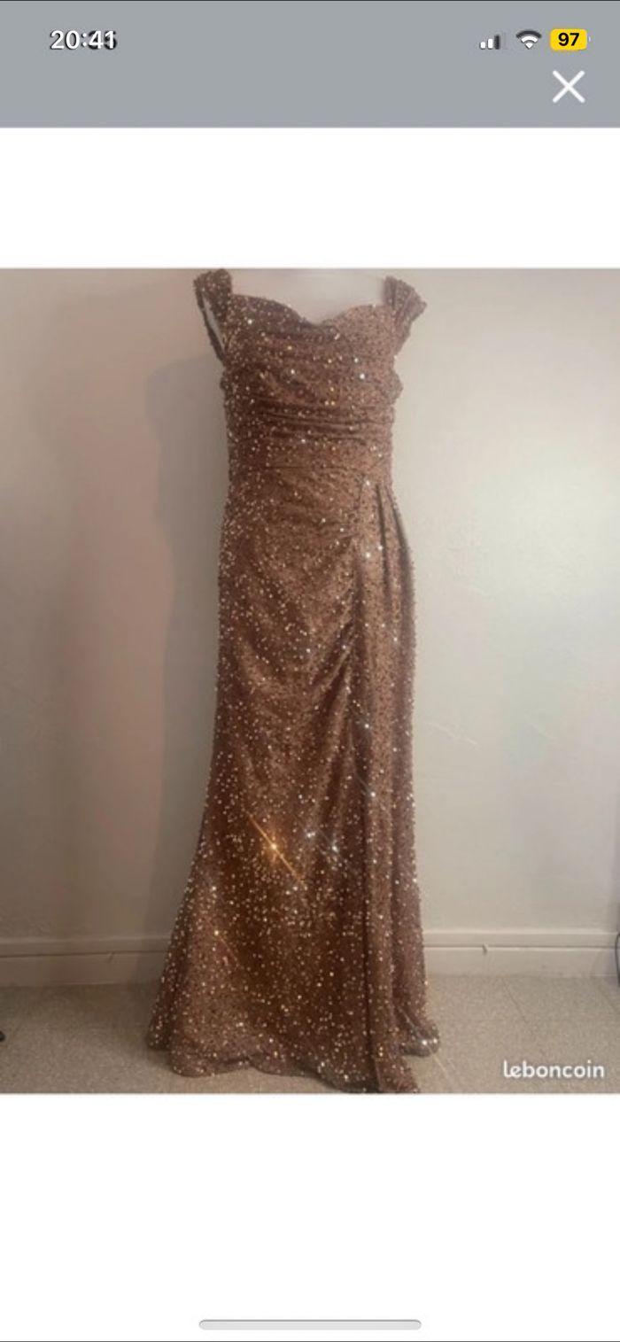 Robe de soirée taille 44 neuf - photo numéro 2