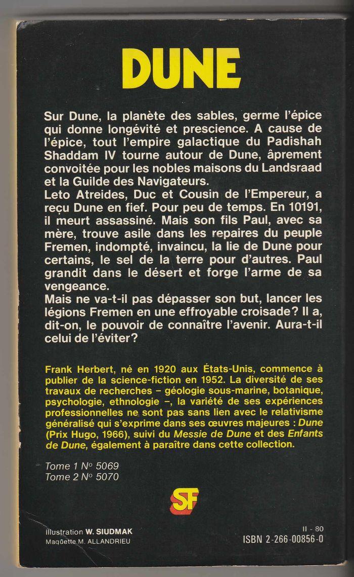 Frank Herbert, Dune - tome 2 - photo numéro 2