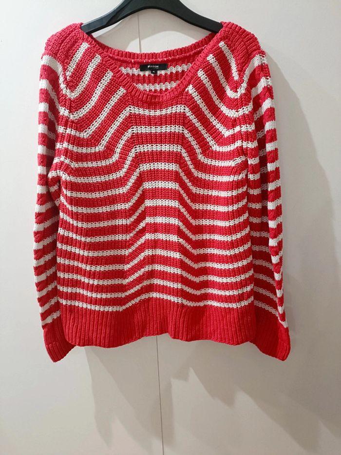 Pull maille tricot xl Burton - photo numéro 1