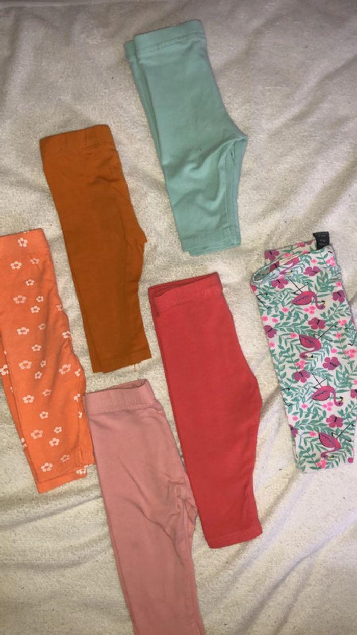 Lot de 6 leggings