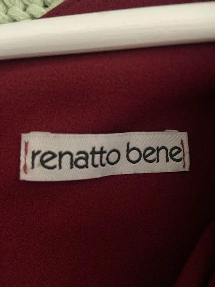 Robe bordeaux renatto bene - photo numéro 4