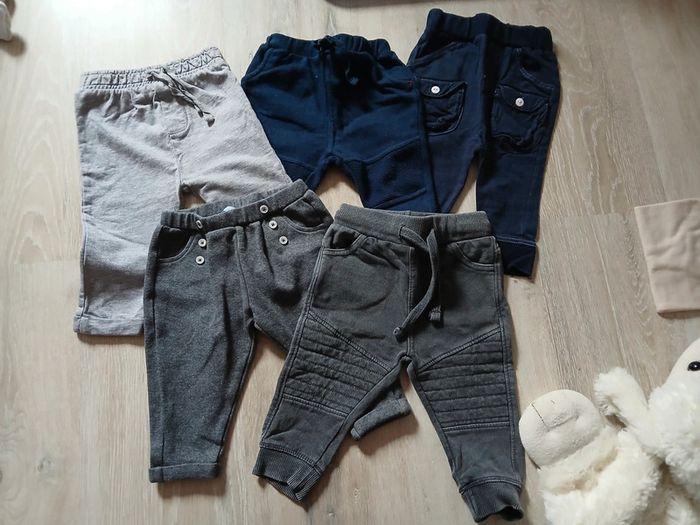 Lot de 5 pantalons jogging - 6 mois - photo numéro 1