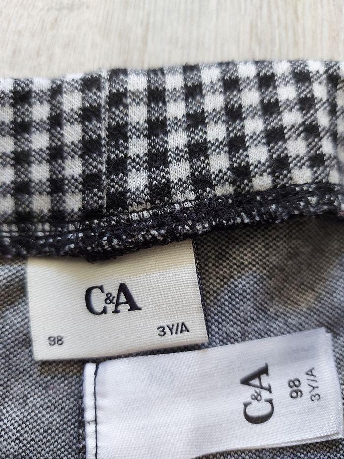 Pantalon  chaud imprimé vichy C&A - photo numéro 3