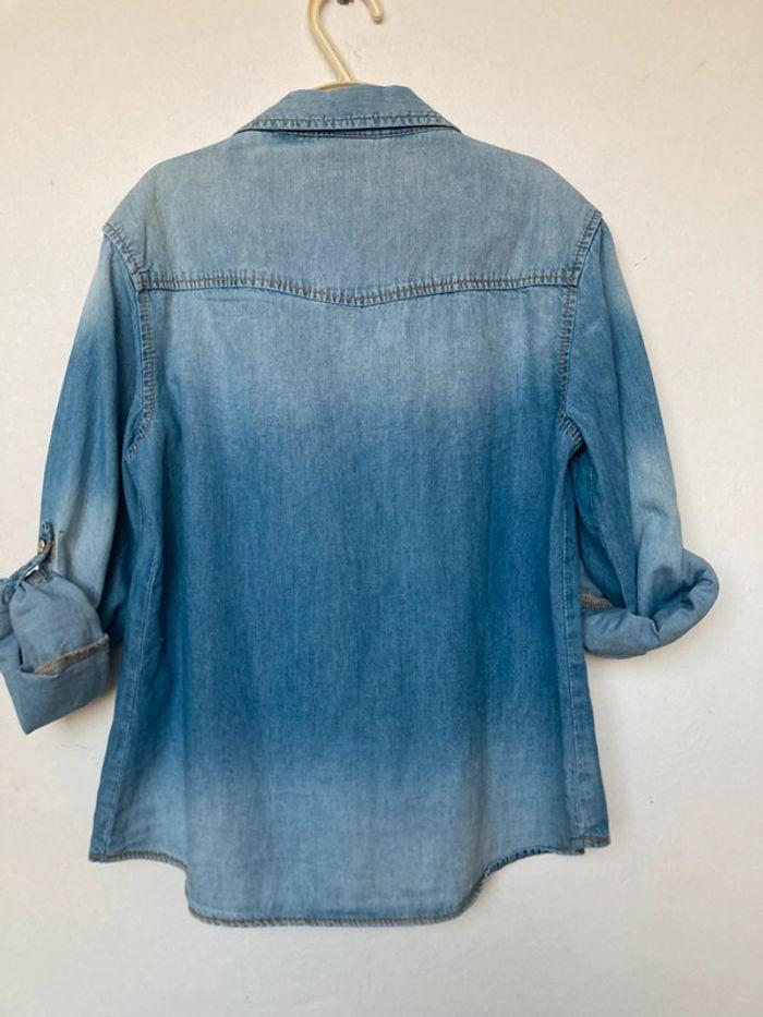 Zara chemise en jean 7/8 ans - photo numéro 11