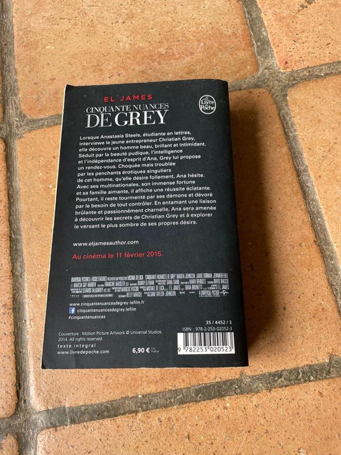 Livre cinquante nuances de grey - photo numéro 2