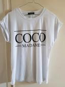 Lot de 2 Tee-shirt "Coco Madame"