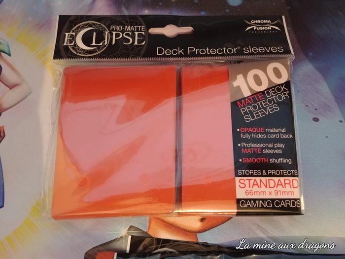 Lot 100 Sleeves Orange Ultra Pro protection rangement cartes cards set neuf new pochette