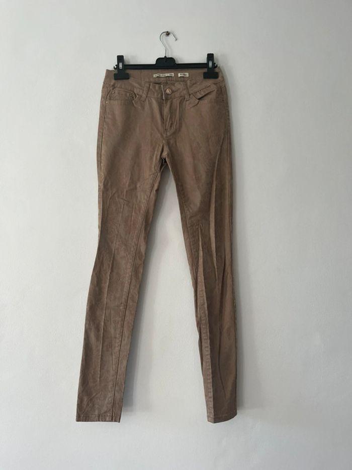 Pantalon / Jeans Marron - taille 38 - photo numéro 1