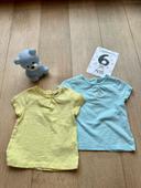 Lot de 2 t-shirt