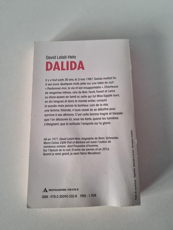 Livre Dalida - photo numéro 2