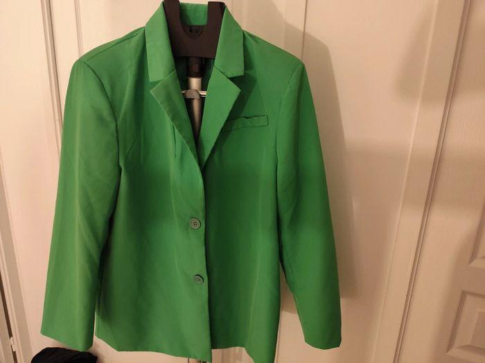 Veste blazer verte - photo numéro 2