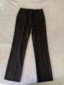 Pantalon droit noir Bershka