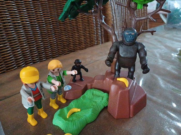 Savane soigneurs et gorilles playmobil - photo numéro 3