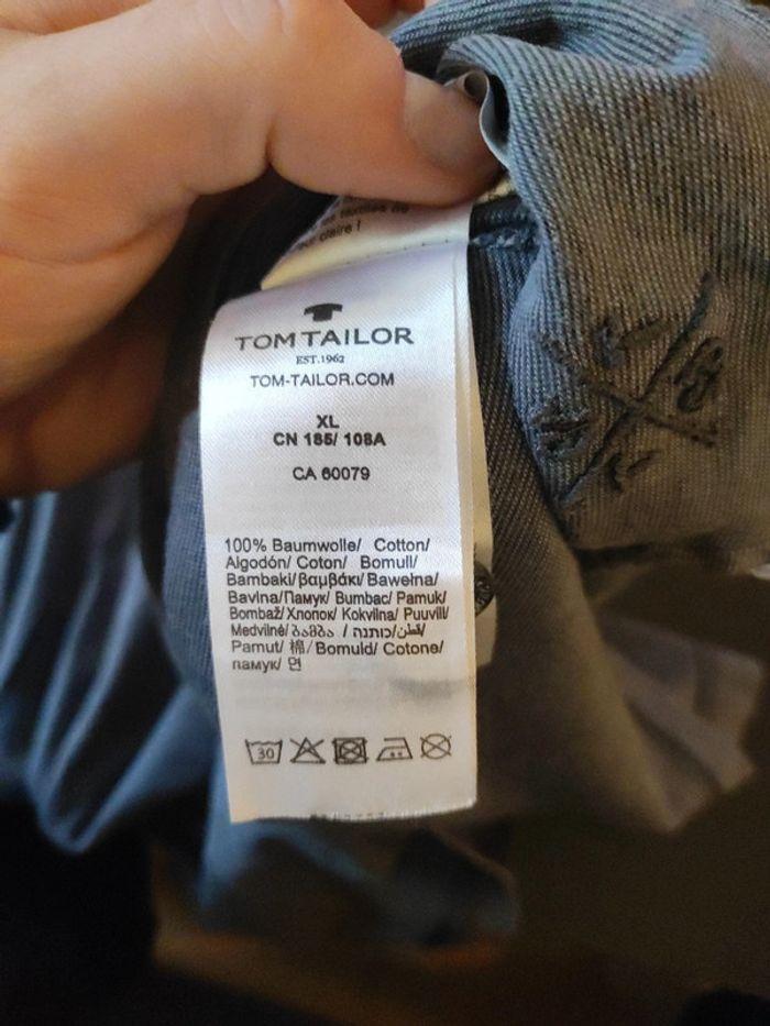 Polo Tom Tailor gris taille xl - photo numéro 3