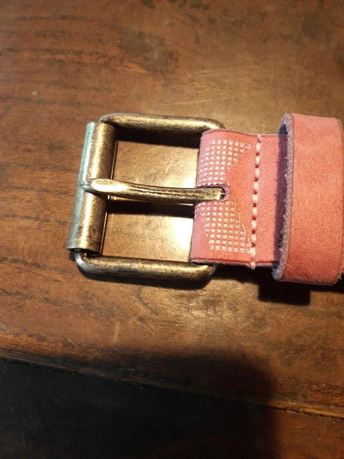 Ceinture femme rose Kaporal cuir - photo numéro 4